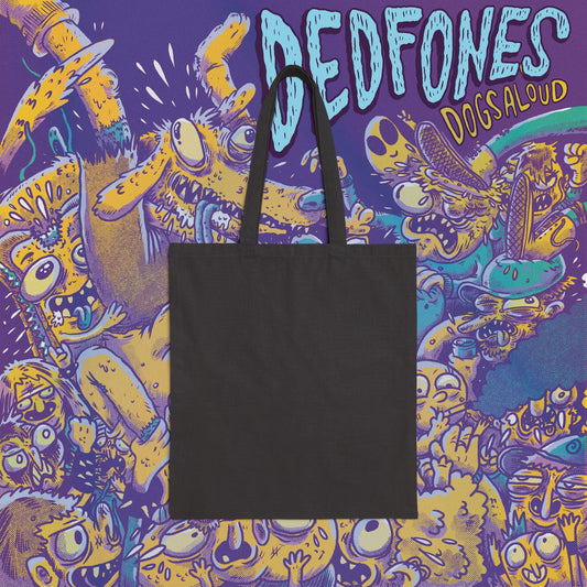 DEDFONES Canvas Tote Bag