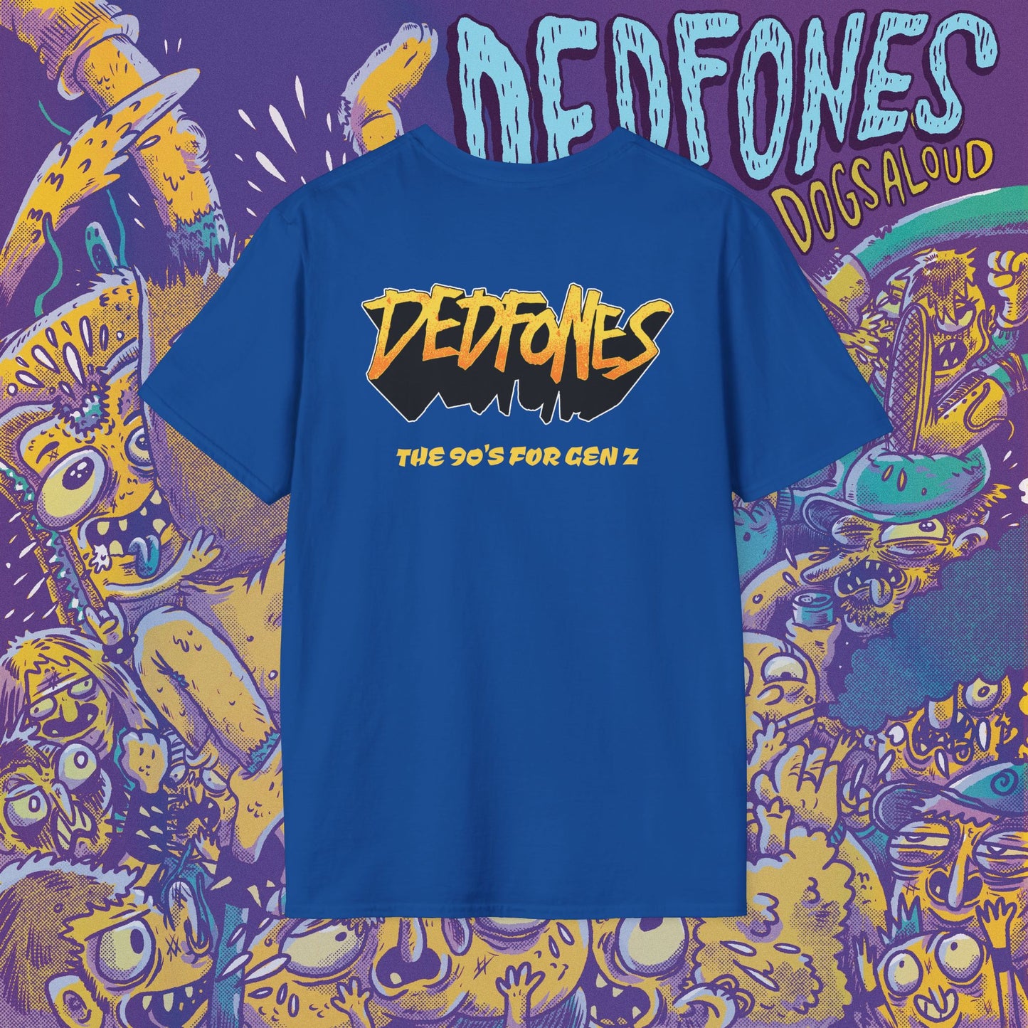 DEDFONES "DOGS ALOUD" Soft T-Shirt