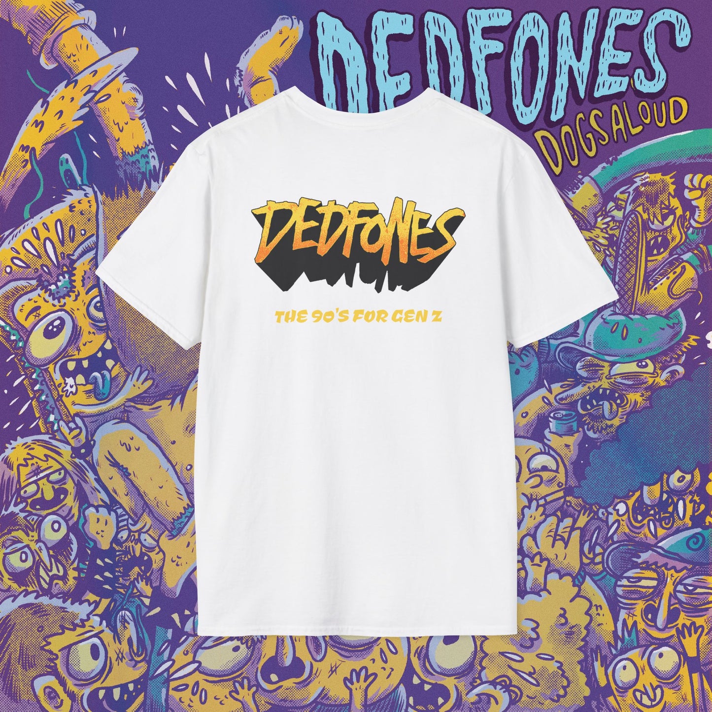 DEDFONES "DOGS ALOUD" Soft T-Shirt