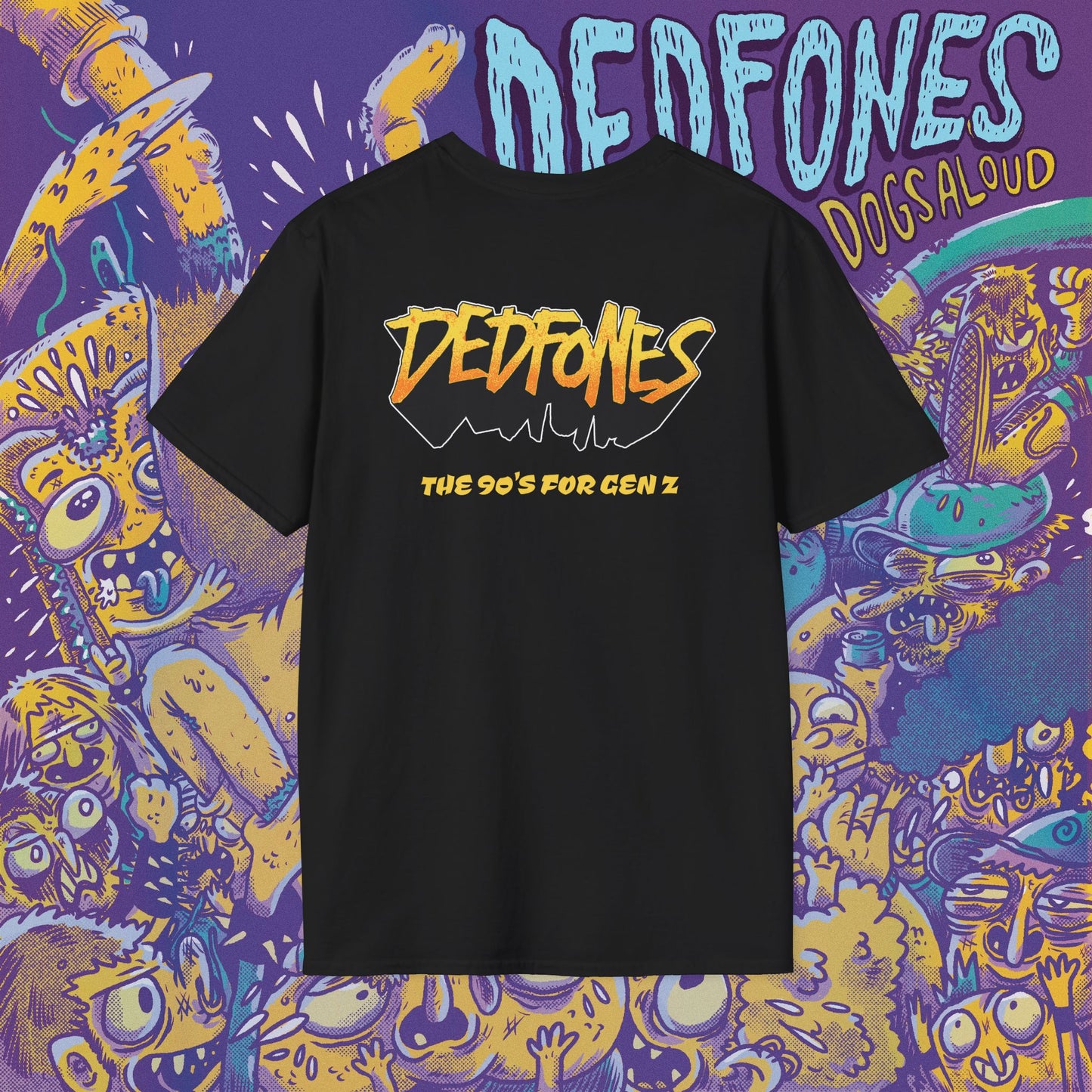 DEDFONES "DOGS ALOUD" Soft T-Shirt