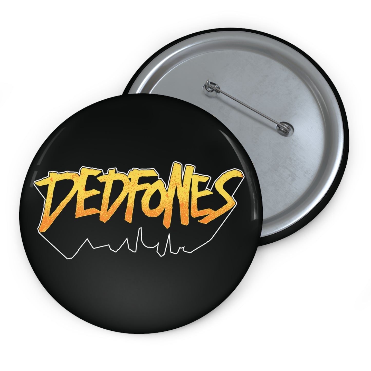 DEDFONES Logo Pin Button